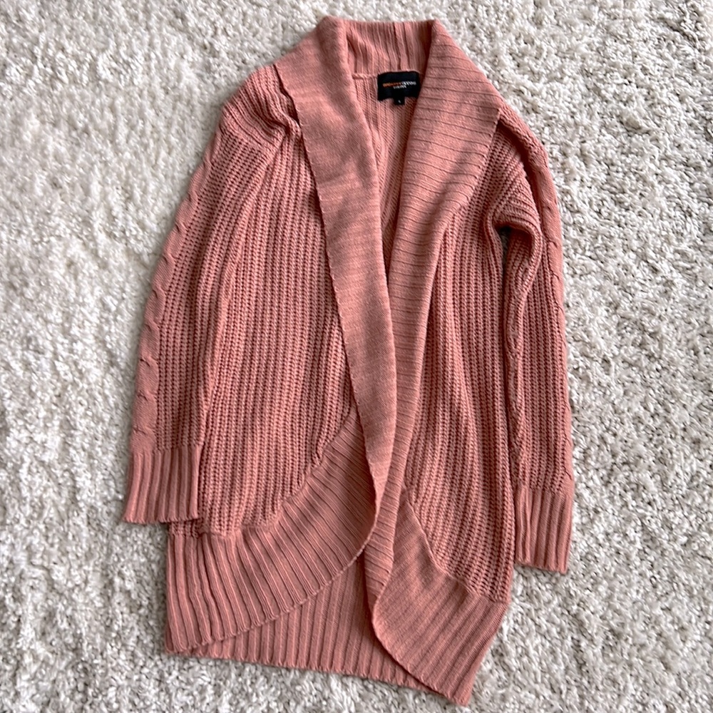 Ambiance Apparel Pink Sweater Size S